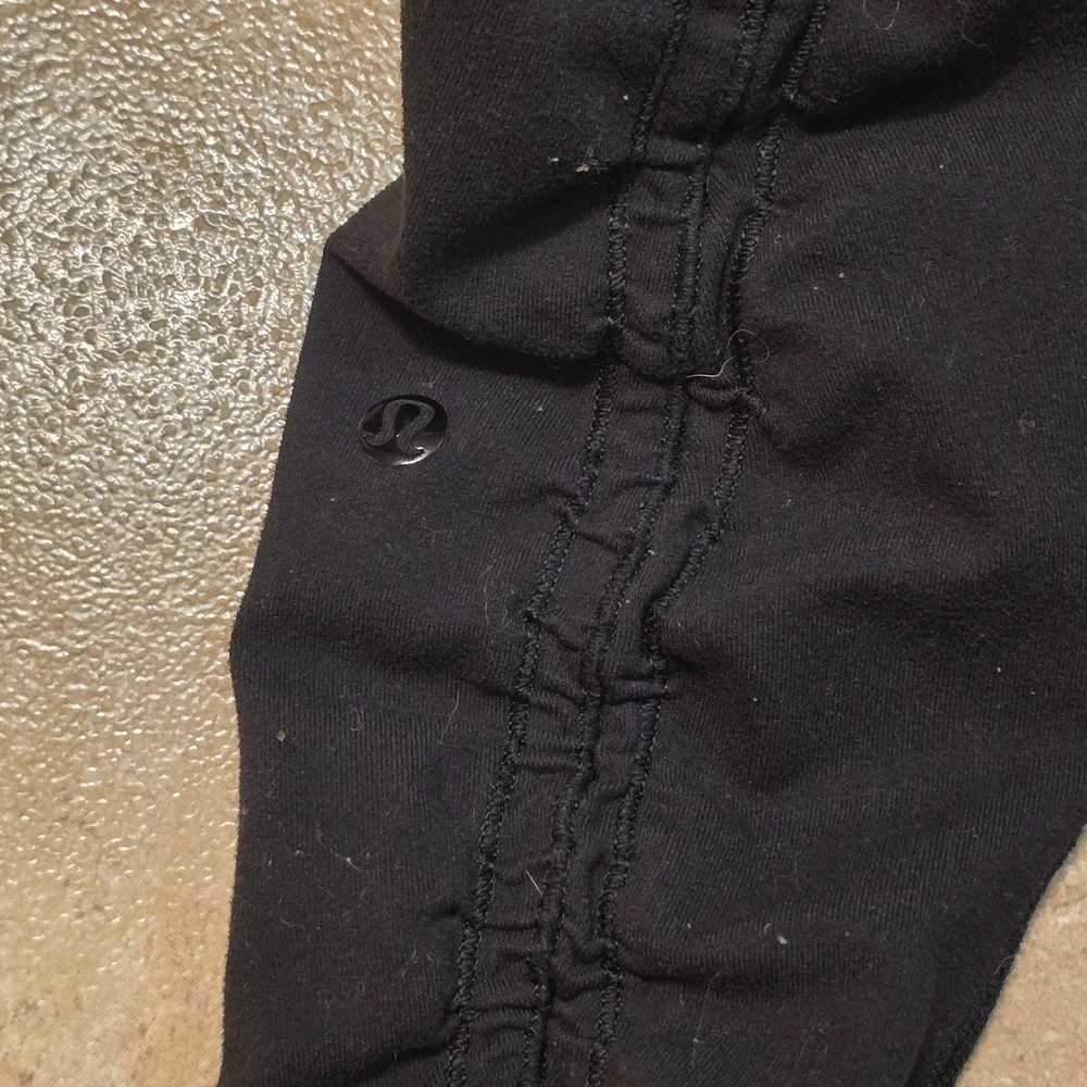 lululemon athletica Black High-Waist Stirrup Leggings